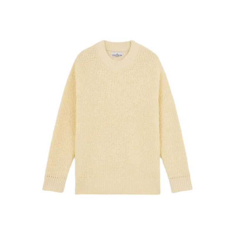 STONE ISLAND Logo Patch Crewneck Jumper-0