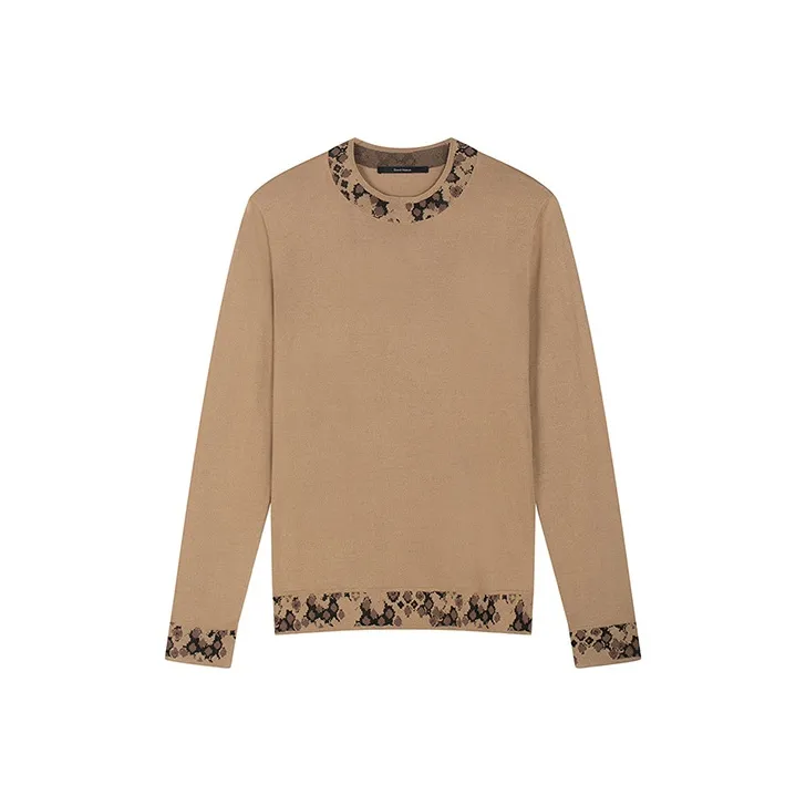 DAVID NAMAN Sweaters Men Khaki-0