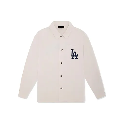 MLB Los Angeles Dodgers Varsity Shirt Unisex Dark Cream