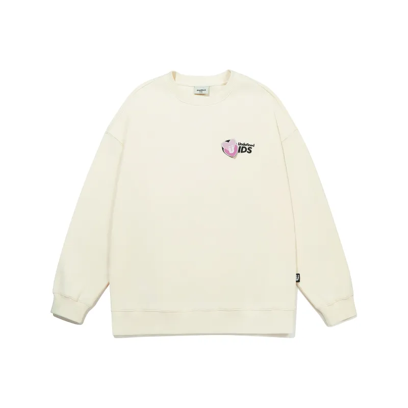 Guuka Hook and Loop Loose Fit Sweatshirt With Drop Shoulder Unisex-4