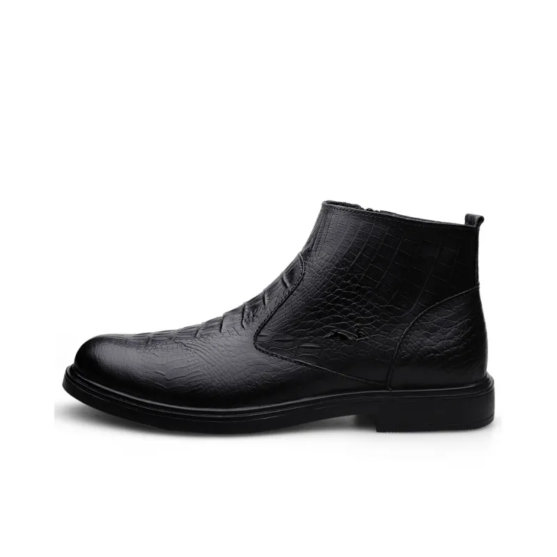 British Knights Ankle Boots Men's Black-0