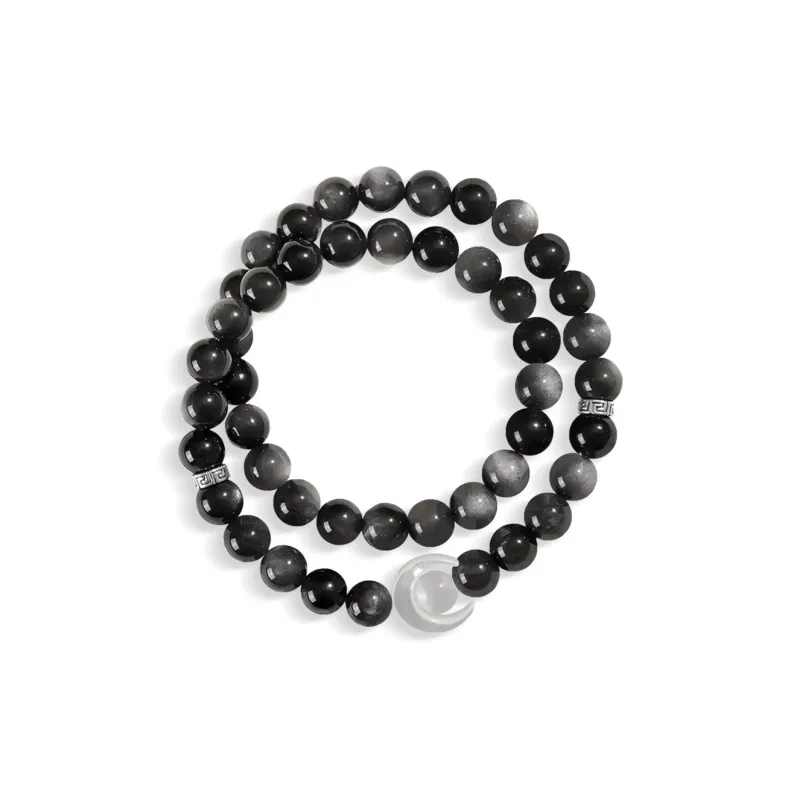 OSSINMI Glass Cat Eye Bracelets Unisex-0