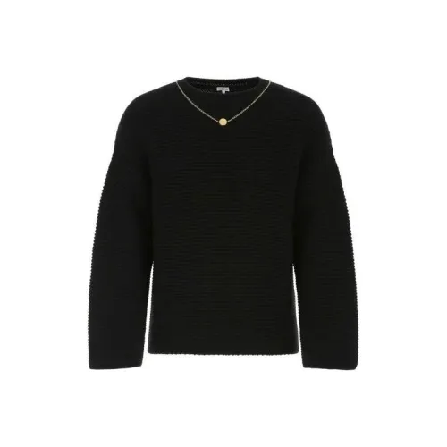 LOEWE Cashmere Sweaters Men Black