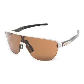Oakley Acetate Irregular Shape Sunglasses Men's White