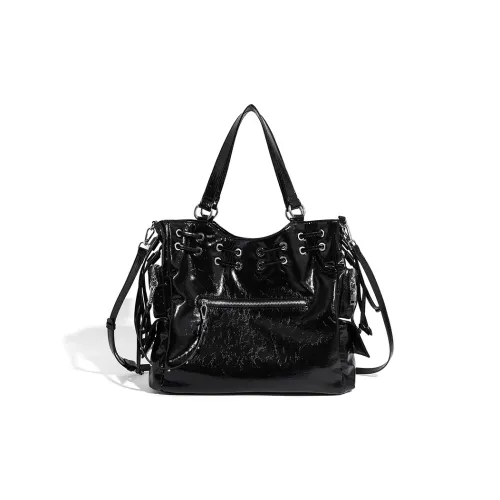Vigno Synthetic Leather Shoulder Bag, Handbag Women's Black/Red/White