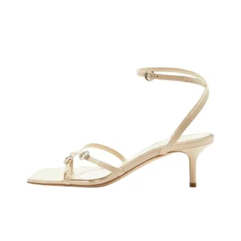Aeyde Libby One Strap Sandals 5.5cm Women's Beige