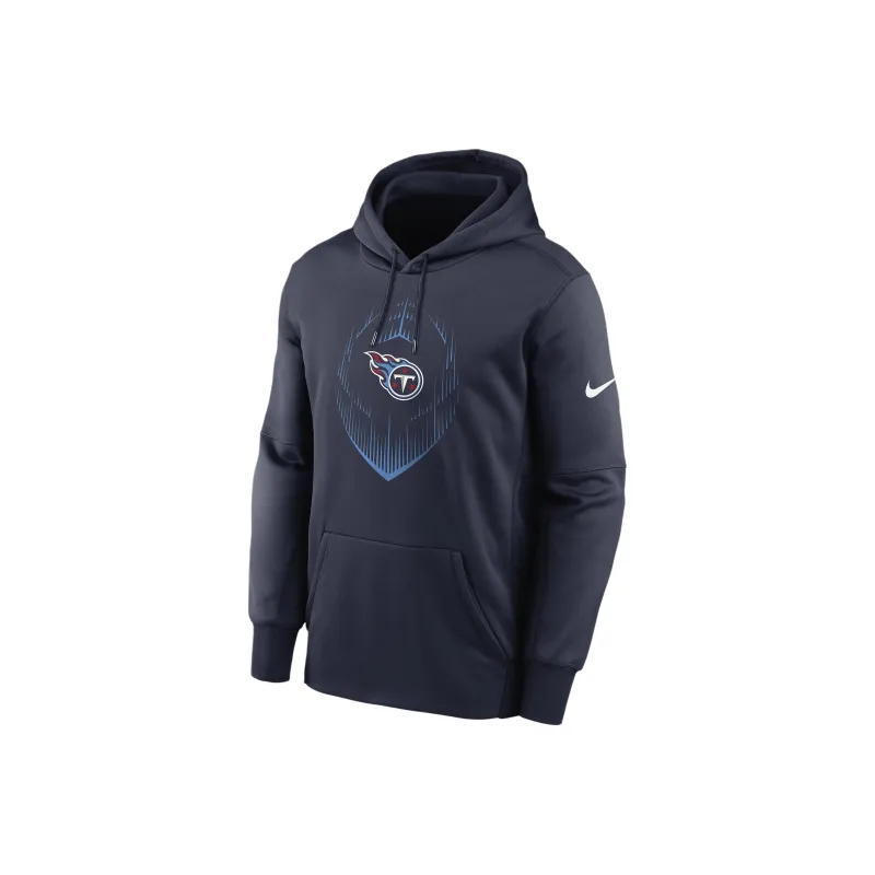 Nike Tennessee Titans Icon Men's Nike Therma Nfl Pullover Hoodie-0