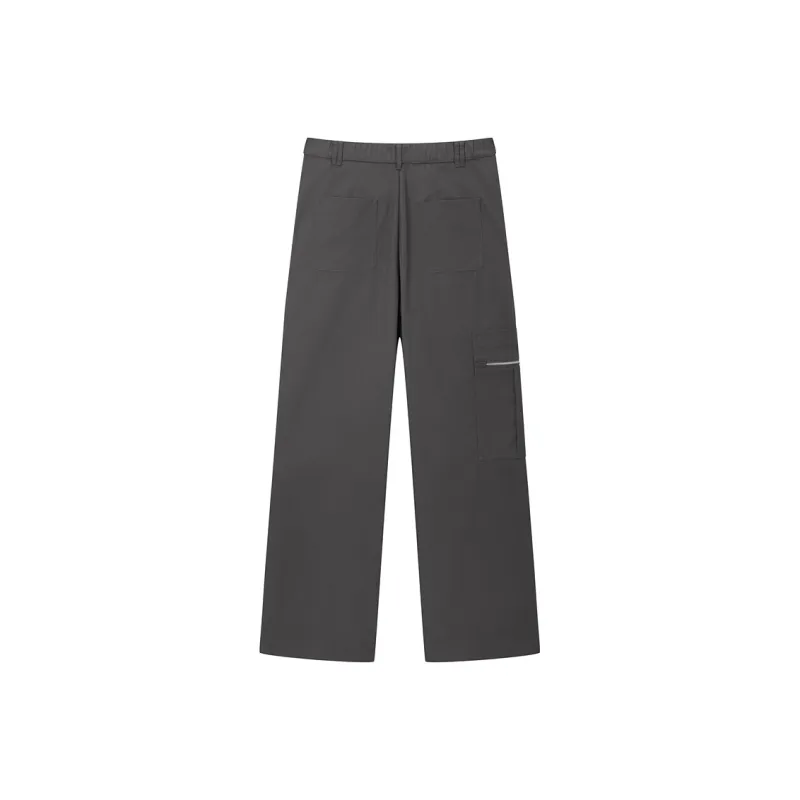 PEACEBIRD Casual Pants Women's Steel Gray-1