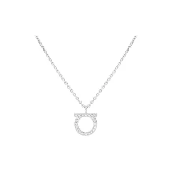 Ferragamo Gancio Crystal embellished Necklace