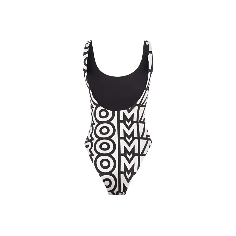 FENDI By Marc Jacobs Reversible One Piece Swimsuit Black Lycra-1