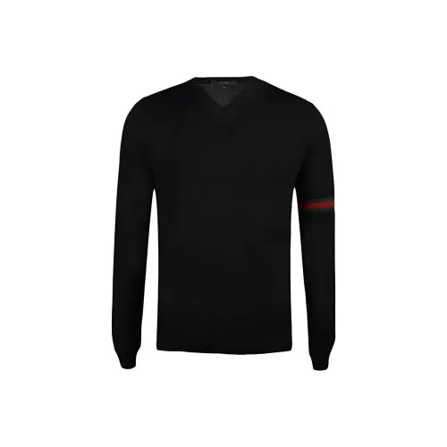 GUCCI Sweaters Men Black