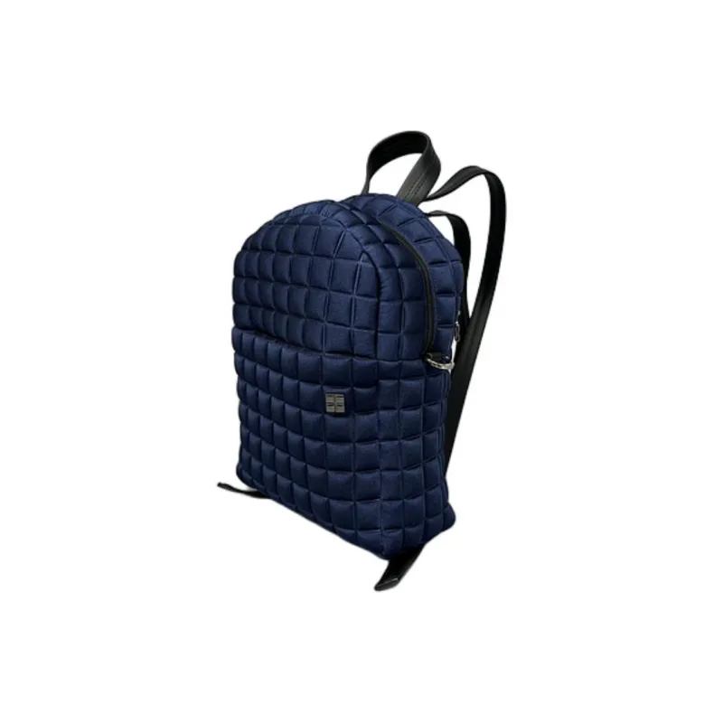 BPRIME Solid Color Backpack Women's Blue-1