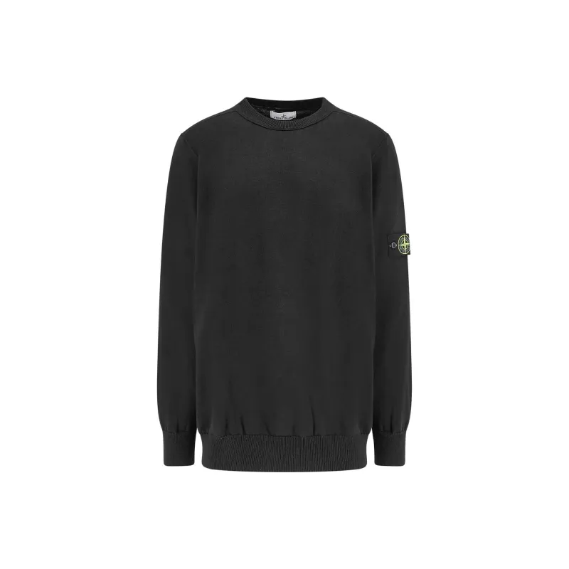STONE ISLAND Compass Patch Crewneck Jumper-0