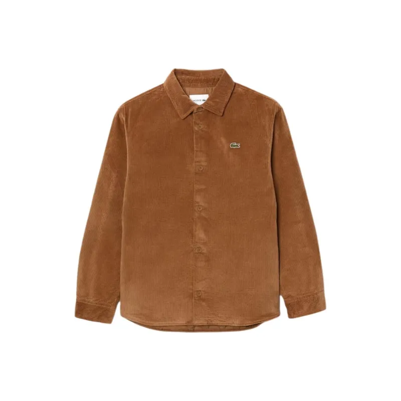 LACOSTE Oversized Corduroy Overshirt-0