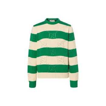 GUCCI Stripe print Jumper