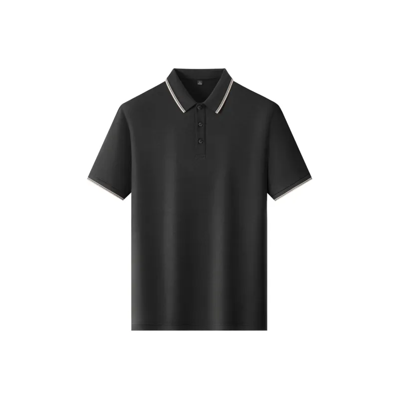 H YXIANG Polo Shirts Men-7