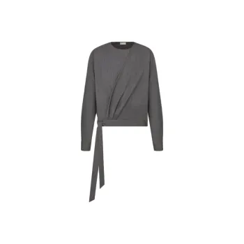 DIOR Shirt Men's Black Gray Color
