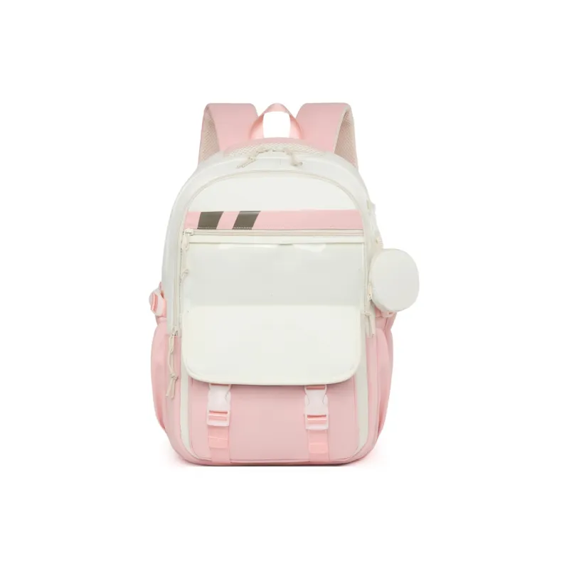 SEVENMOONS Nylon Fabric Backpack Women's Multicolor-10