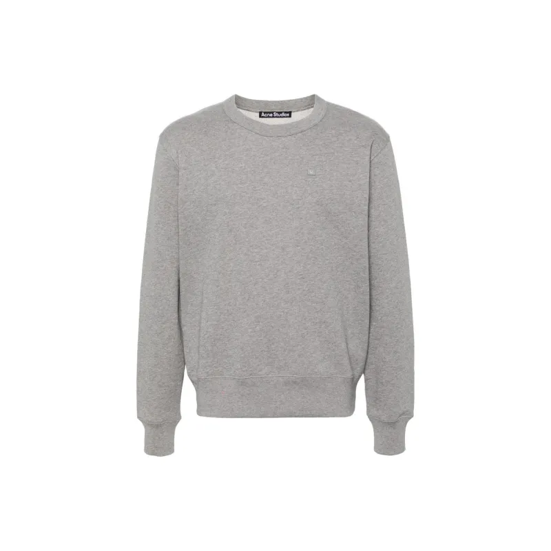 Acne Studios 2024 Autumn/Winter Collection Sweatshirt Unisex Gray-0