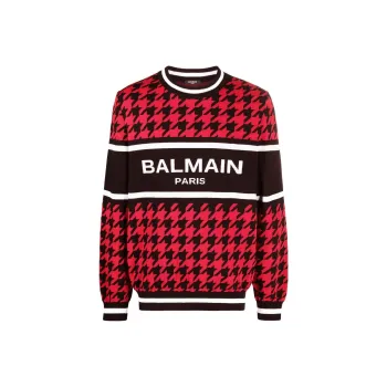 BALMAIN Sweaters Men Red