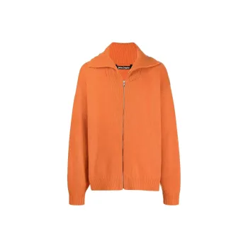 PALM ANGELS Unknown Location Zipped Cardigan