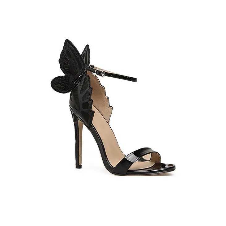TADSW One Strap Sandals Women's Black-1