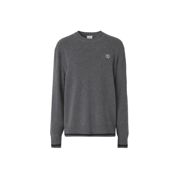 Burberry Monogram motif Cashmere cotton Blend Jumper-0