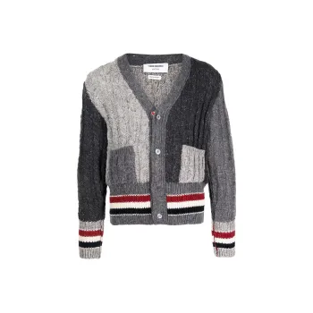 THOM BROWNE Sweaters Men Gray