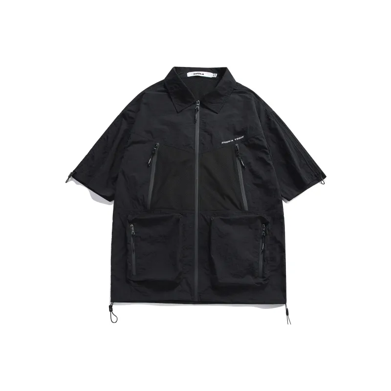 GUUKA TECH Shirts Men Black-0