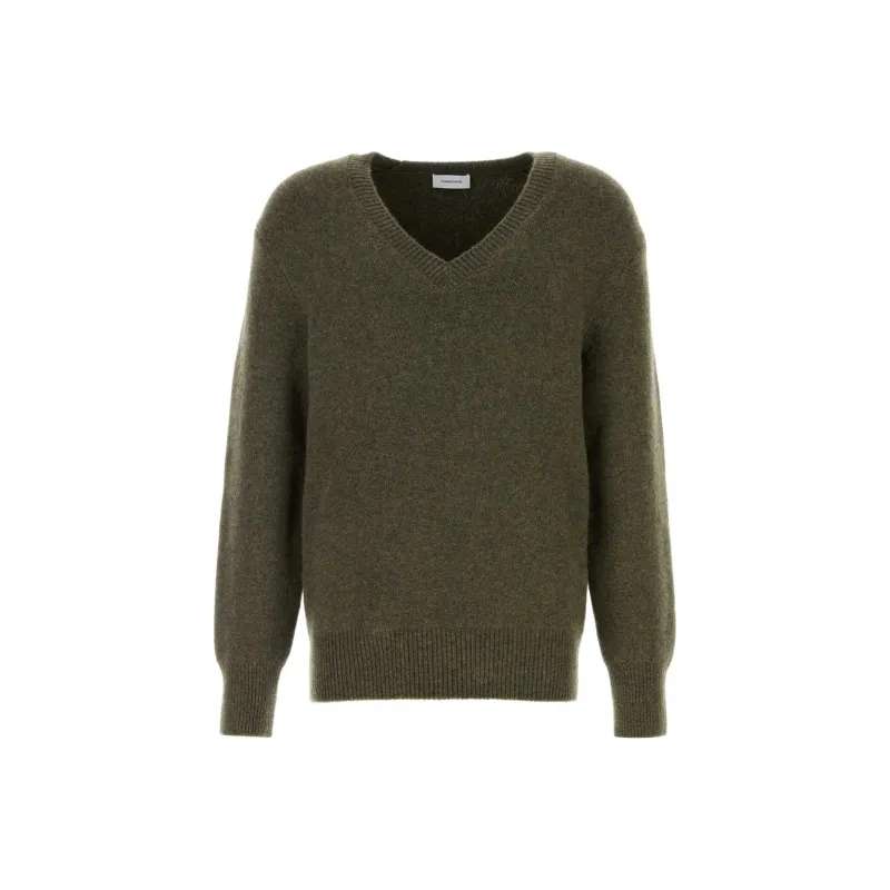 Ferragamo V Neck Knitted Jumper-0