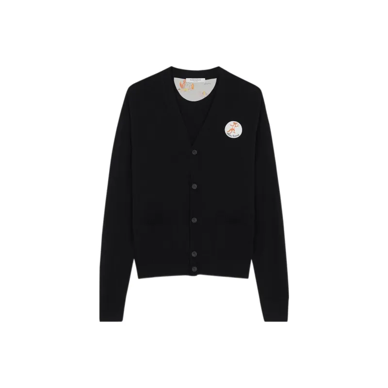 Maison Kitsune Sweaters Unisex Black-0