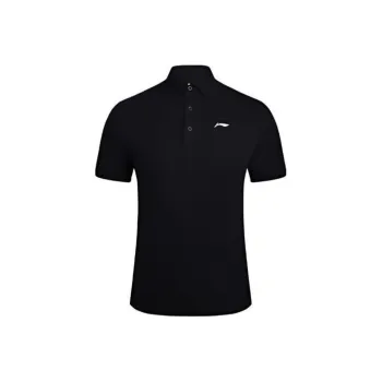 LiNing Polo Shirt Men's Standard Black