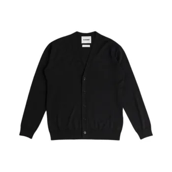 JIL SANDER V neck Wool Cardigan