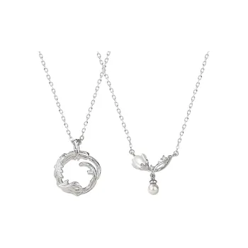 Eclater 925 Sterling Silver Necklaces Unisex