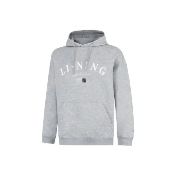 LiNing Sports Life Collection Sweatshirt Men's BC17 Heather Gray