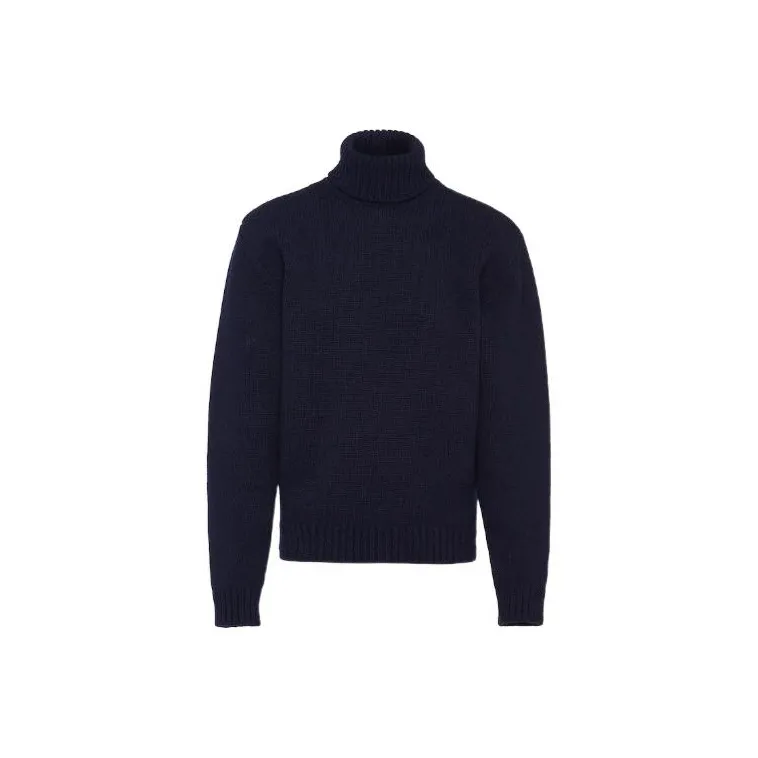Lardini Fine knit Roll neck Jumper-0