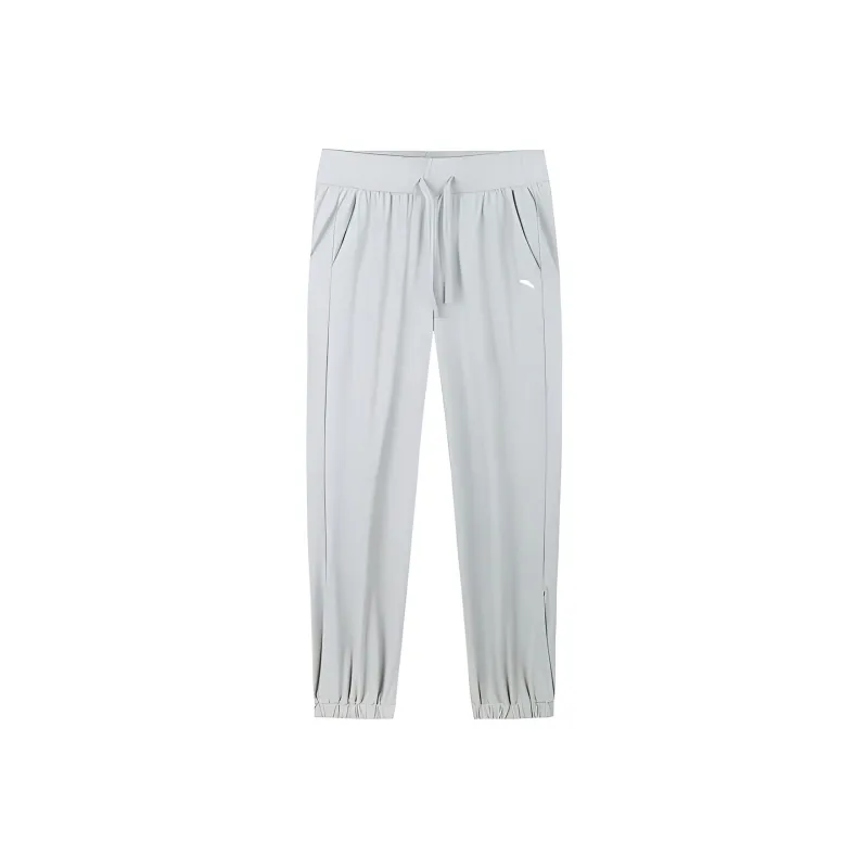 Anta Casual Pants Women's Star Diamond Gray-1