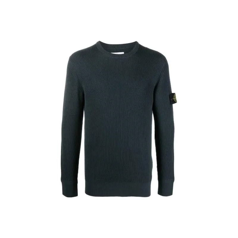 STONE ISLAND Sweaters Men Navy Blue-0