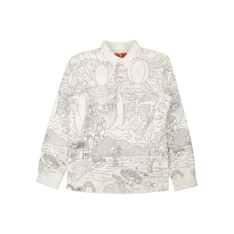 Who Decides War Shirt Men's White-0