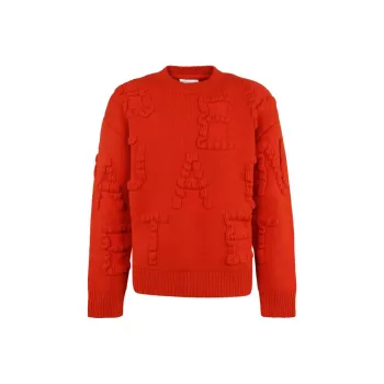 Bottega Veneta FW22 Sweater Men's Orange