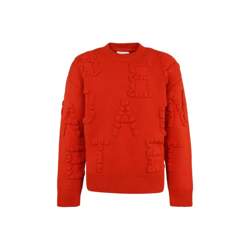 Bottega Veneta FW22 Sweater Men's Orange-0