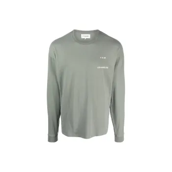 FRAME Logo-print Cotton Jumper
