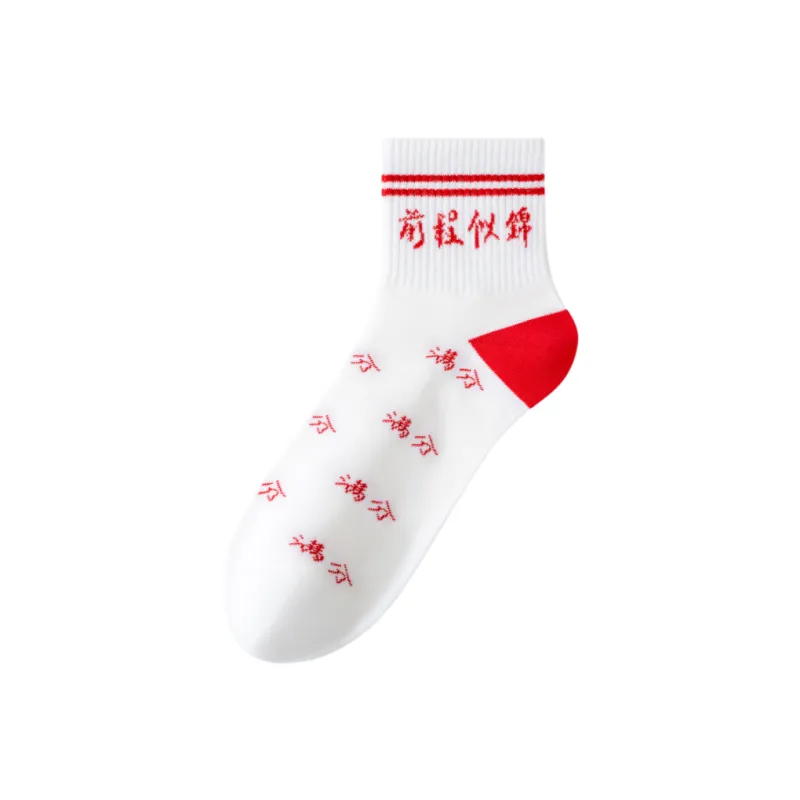 Lan Miao Socks Gift Box Unisex 6 Pack Top Scholar Socks-2