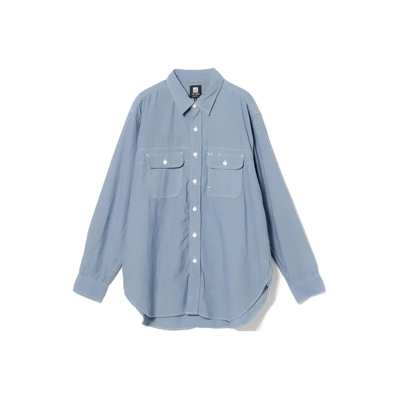 Engineered Garments X Beams Plus Engineered Garments Collaboration Shirts Unisex Light Blue-0