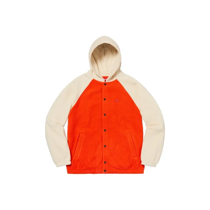 Supreme Polartec Hooded Raglan Jacket-0