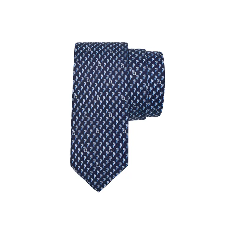 Ferragamo Parrot Printed Tie-0