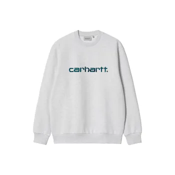 Carhartt WIP Logo Embroidered Crewneck Sweatshirt