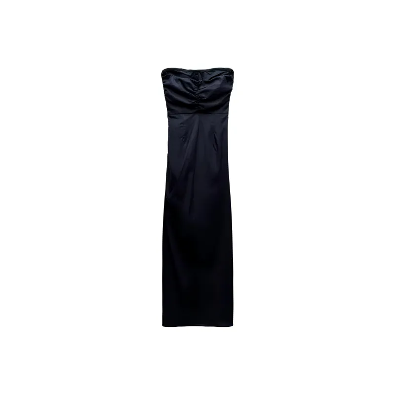 ZARA Sleeveless Dress Women's Blue-1