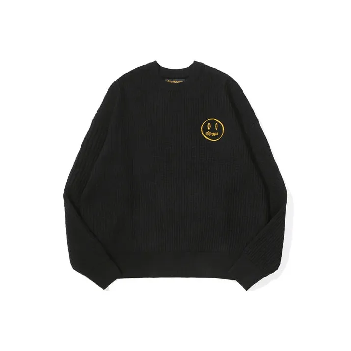 Drew House Mascot Waffle Sweater-0