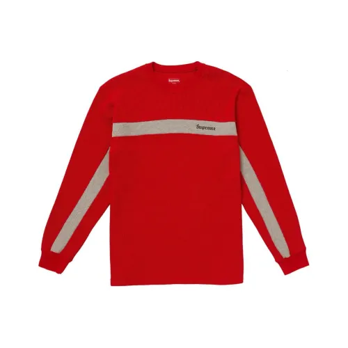 Supreme Panel Stripe Waffle Thermal